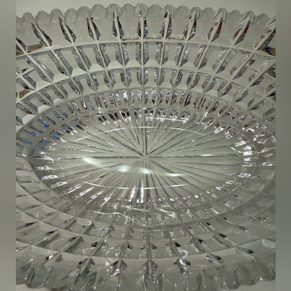 Vintage USSR Lead Crystal Bowl - Picture 3 of 4